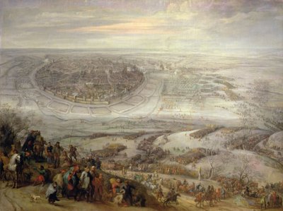 The Siege of Freiberg in Meissen, 1643 by Peeter Snayers